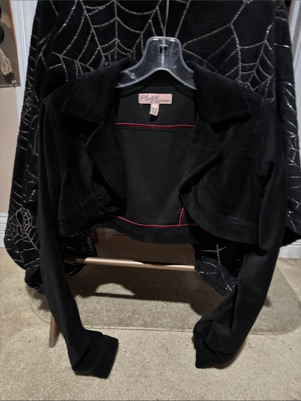 Black Cropped Jacket